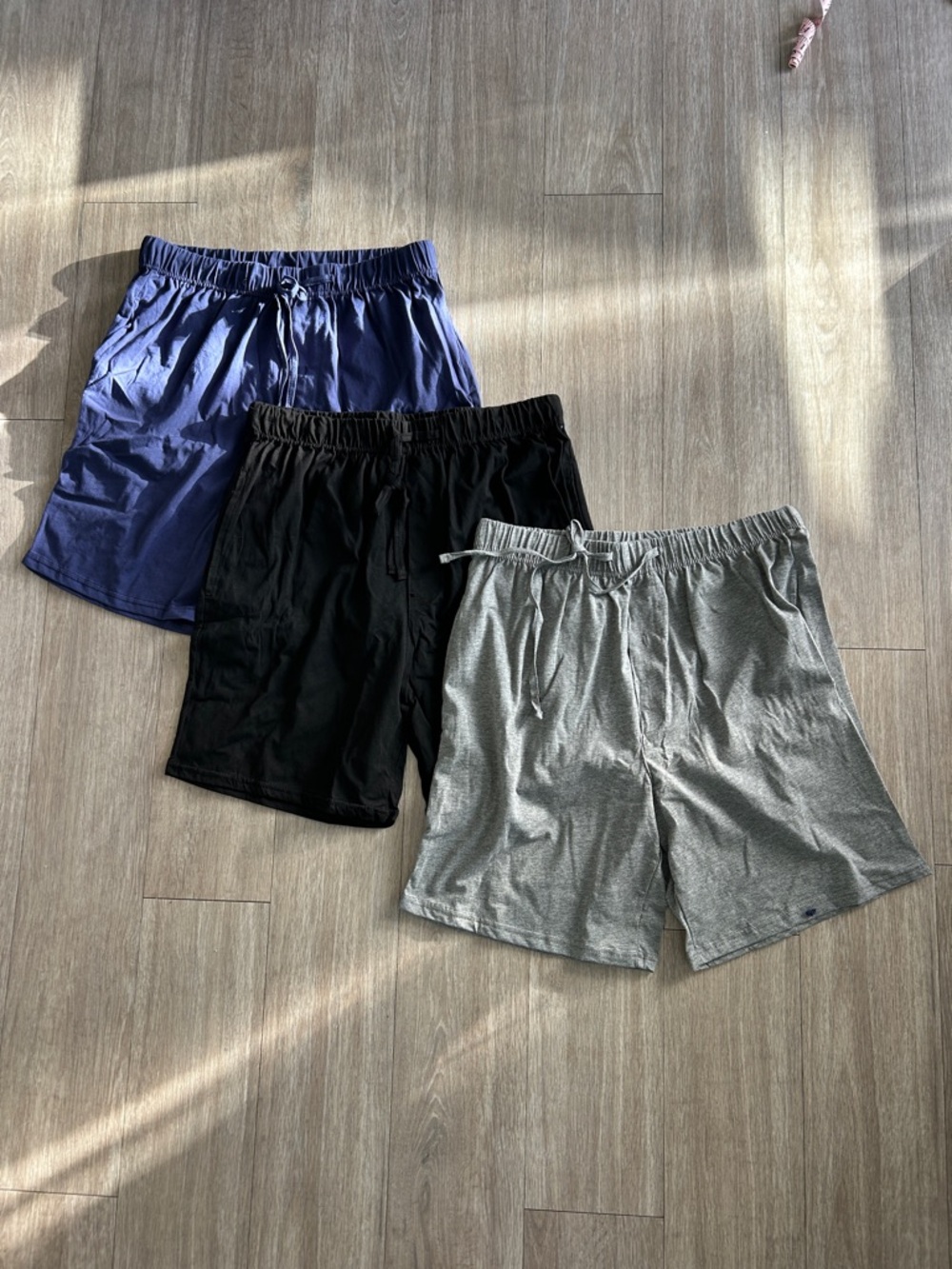 NEW Sleep cotton Shorts - Set of 3 - Picture 2 of 9